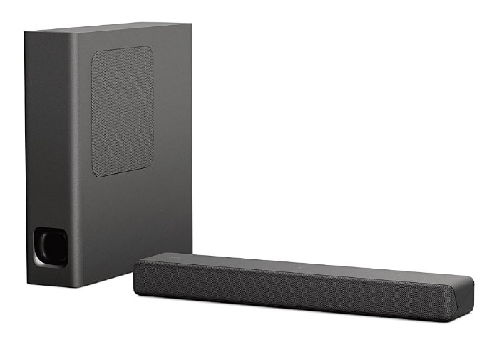 Sony HT-MT300 - Barra de sonido compacta (2.1 canales, con Bluetooth, NFC, S-Force Pro Front surround, subwoofer inalámbrico)