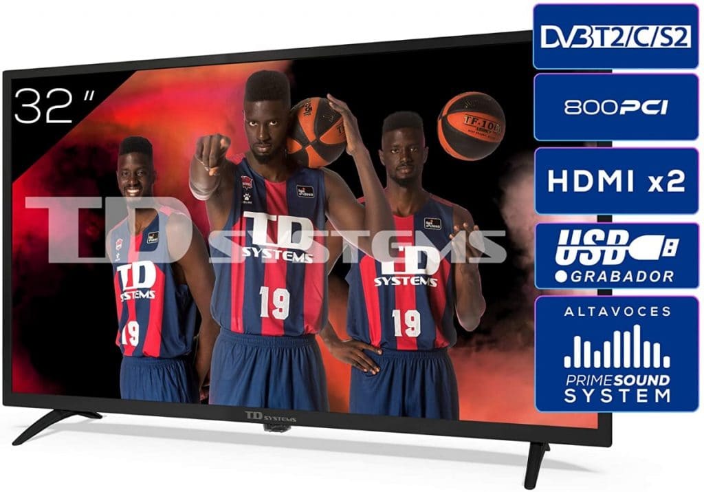 TD Systems K32DLK12H - Televisor de 32 Pulgadas HD