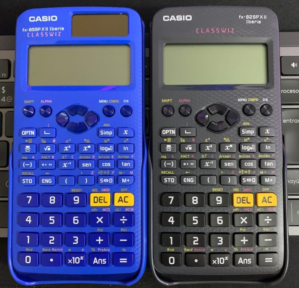 Casio fx-85 SP X II Iberia vs Casio fx-82 SP X II Iberia