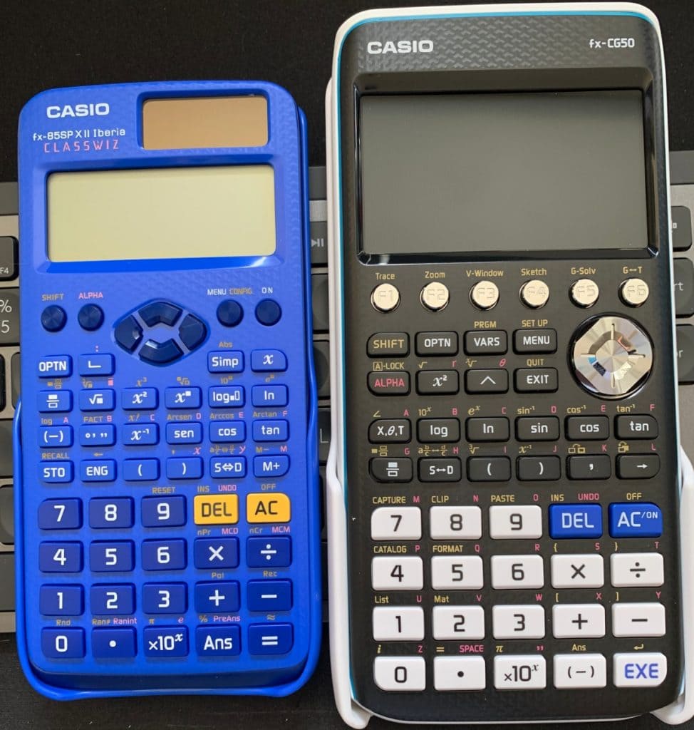 Scientific calculator vs graphing calculator