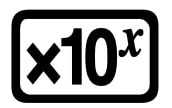 notacion cientifica boton