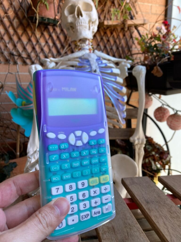 Milan M240 Scientific Calculator: Case