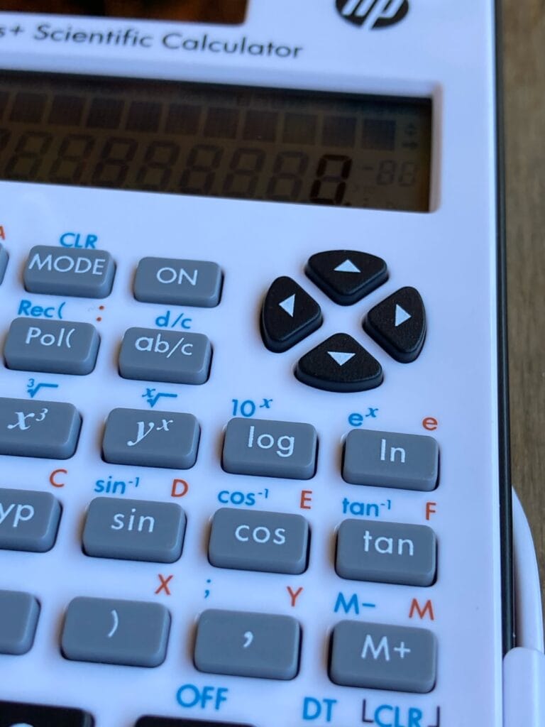 HP 10s + Scientific Calculator - Keyboard