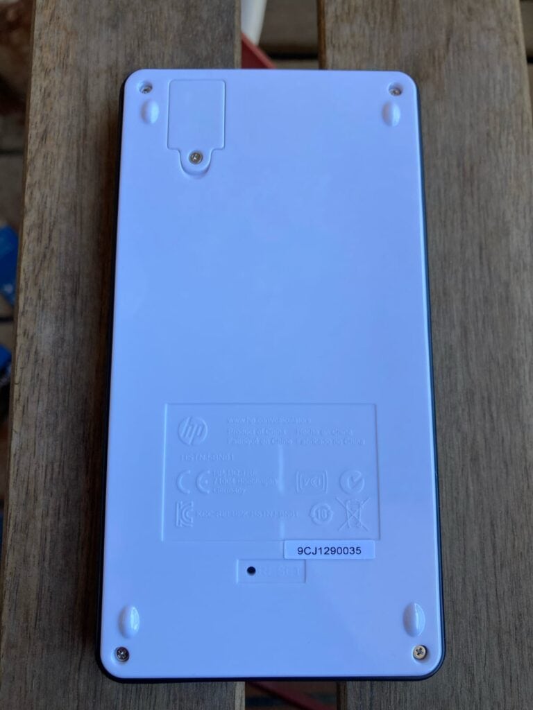 HP 10s+ Scientific Calculator - Rear